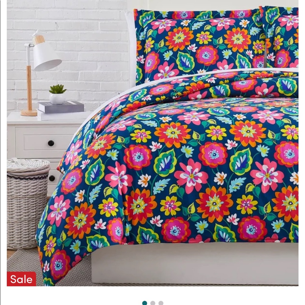 NEW Gelnett Queen Duvet Cover Set